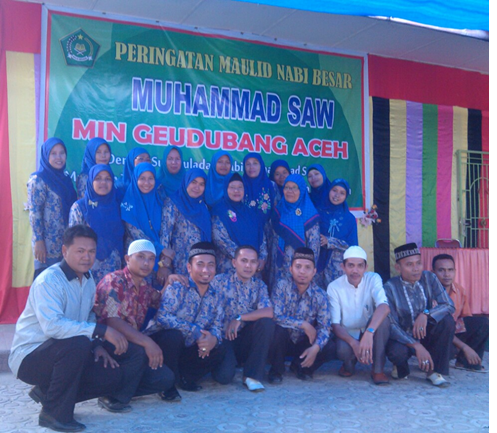 Peringatan Maulidur Rasul MIN Geudubang Aceh 
