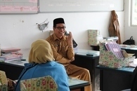Ridwan Qari Sidak di MIN Kota Makmur
