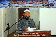 Bimbingan Manasik Haji Oleh Forum Kepala KUA Se-Tamiang