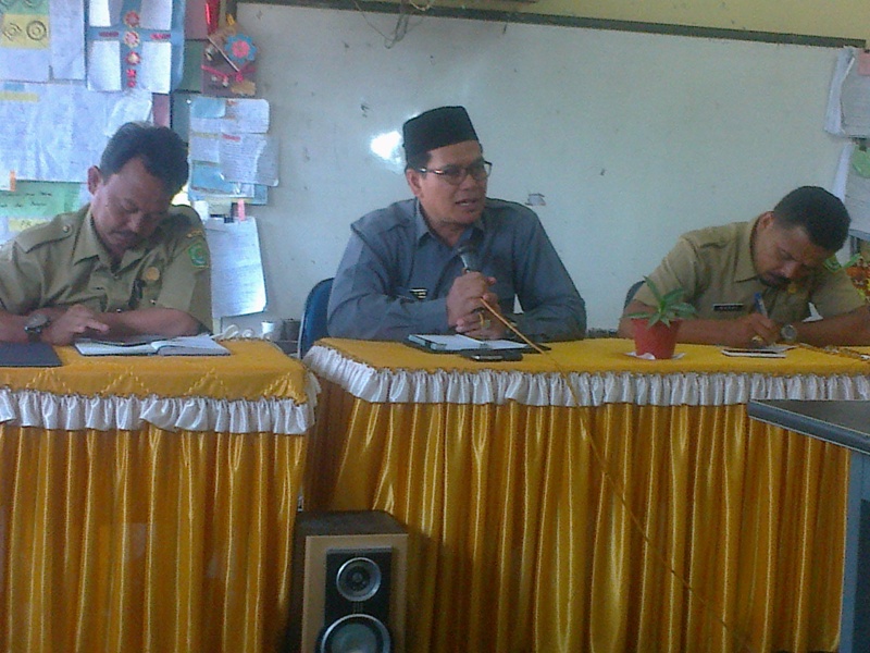 Kakankemenag Bener Meriah Hadiri Musyawarah K3M MTs se Bener Meriah