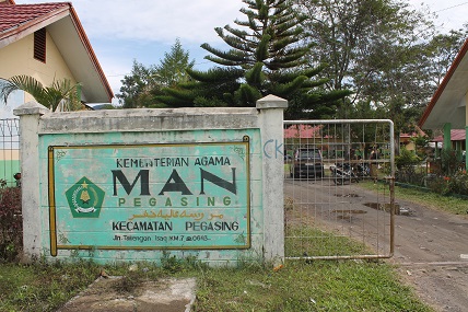 Kunjungan Kakankemenag Aceh Tengah ke UAMBN MAN Pegasing 