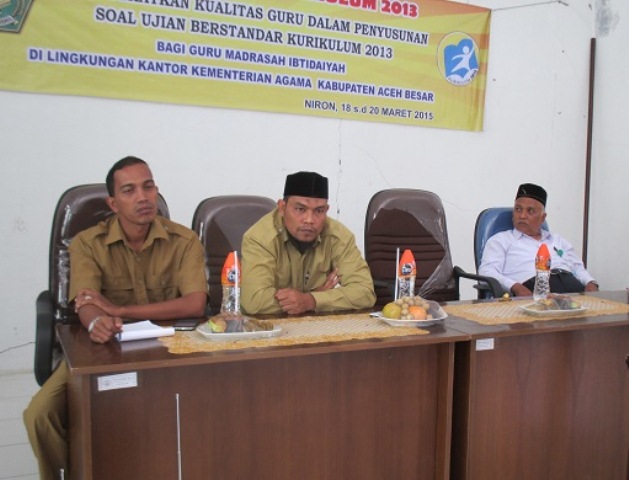Kankemenag Aceh Besar Laksanakan Bimtekkur 2015