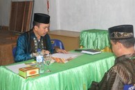 Kabid Urais dan Binsyar Seleksi KUA Teladan di Tamiang