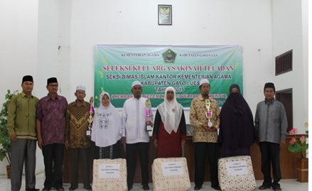 Penganugerahan Keluarga Sakinah di Kabupaten `Seribu Bukit`