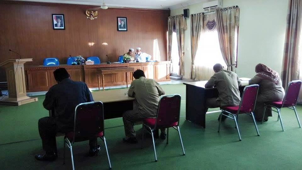 4 Calon Petugas Haji Ikut Ujian Seleksi
