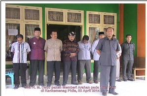 Apel Bersama Kakanwil di Kemenag Pidie