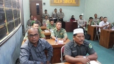 MoU Kasatlantas Polres Singkil dengan Kemenag, Kemdiknas, dan Kepala Sekolah