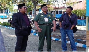 Bupati Galus Monev UN ke MAN Blangkejeren