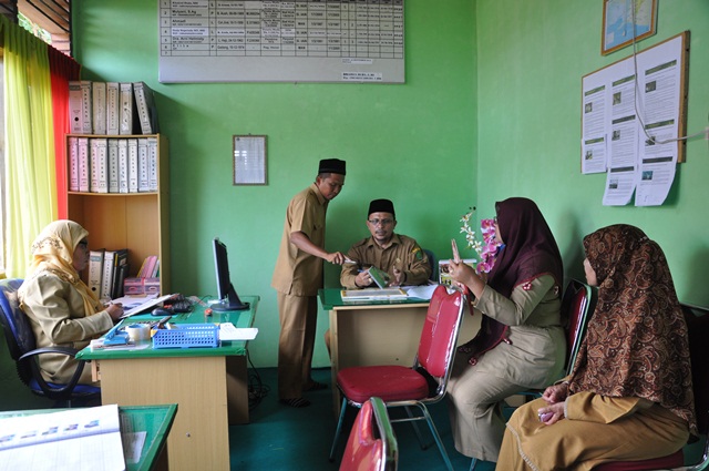 Kakankemenag Abdya Monitoring ke KUA Susoh