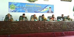 Silaturahmi Kakanwil di Aceh Timur