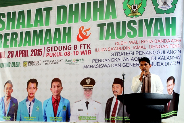 Launching Salat Dhuha FTK UIN Ar-Raniry