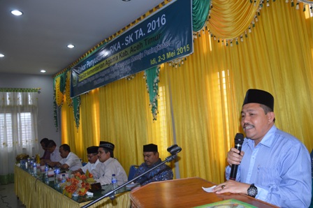 Rakor Penyusunan RKA-SK di Aceh Timur