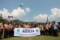 Kakanwil Pantau Perkampungan Aceh di PPMN