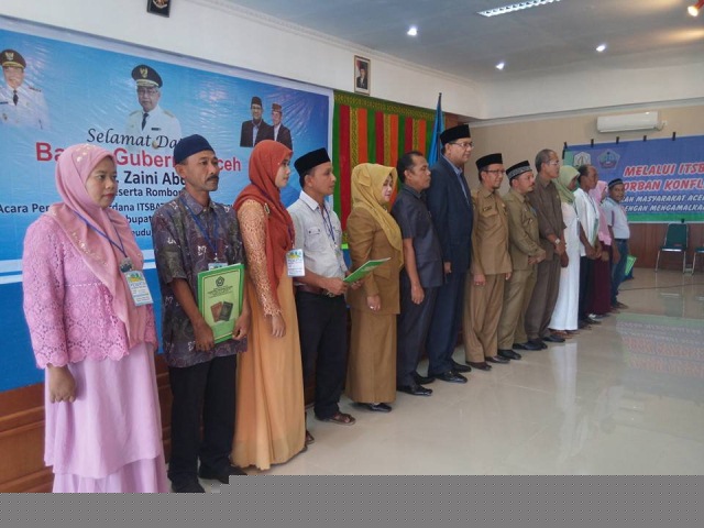 Sidang Itsbat Nikah Dilaunching di Pidie Jaya
