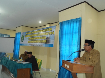 Kakanwil Buka Rapat Pembentukan Kloter