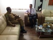 Jelang Pemberangkatan Jamaah Haji, Kakanwil Kunjungi Garuda Indonesia