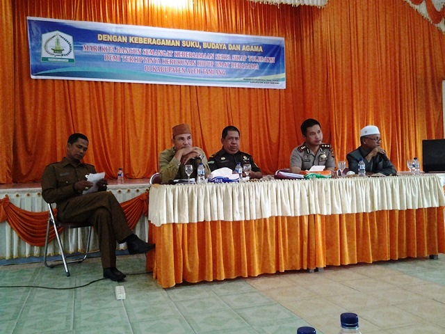Sosialisasi Kerukunan Hidup Beragama di Tamiang