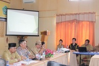 Polres Bersama Kankemenag Bireuen Gelar Pertemuan FKUB