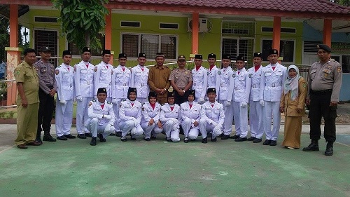 Kapolres Pembina Upacara di MAN Blangpidie