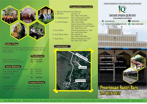 IQ Terima Santri 5 Januari 