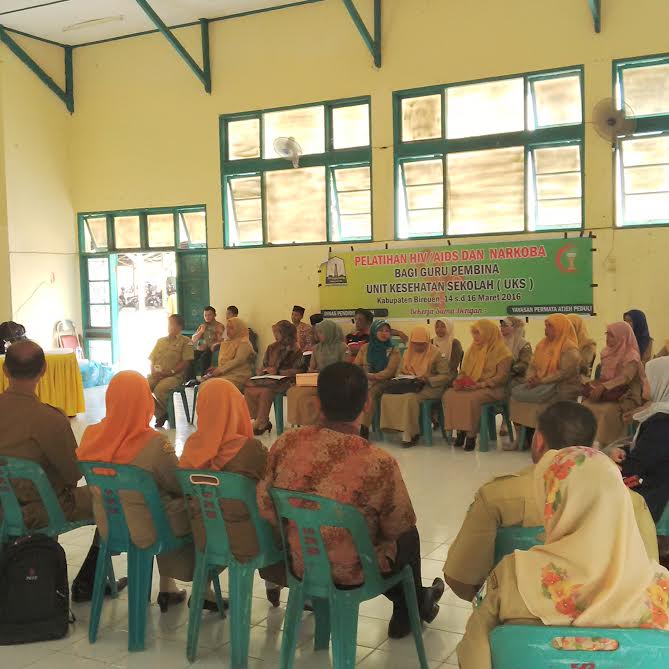 Guru UKS Ikut Pelatihan HIV/Aids dan Narkoba