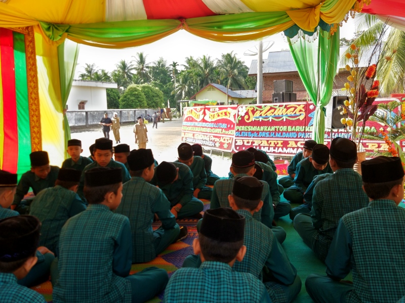 Penampilan Zikir, Awali Peresmian Gedung Kantor Kemenag Aceh Utara