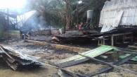 Kebakaran di Pasantren Raudhatul Jannah, 3 Ruangan Belajar Terbakar