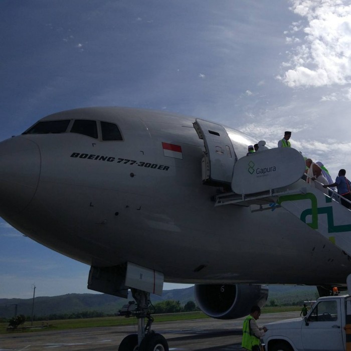 1 JCH Aceh Wafat di Pesawat