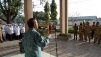 Kasubbag TU BDK Aceh Pimpin Apel Pagi di Kankemenag Bireuen