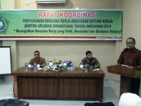Kankemenag Langsa Gelar Rakor RKA-SK dan Bimtek Sidangcana Tahun Anggaran 2019