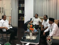 Usai Buka Sosialisasi Audit Kinerja, Kakanwil Terima Pengurus Perbakin Aceh