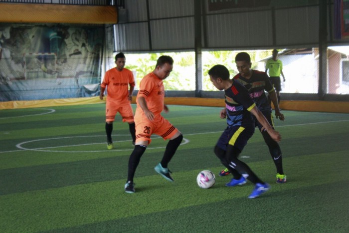 Sempat Tertinggal 2 Gol, Kemenag FC Aceh Barat Pukul Balik Tim Futsal Kemenag Lhokseumawe