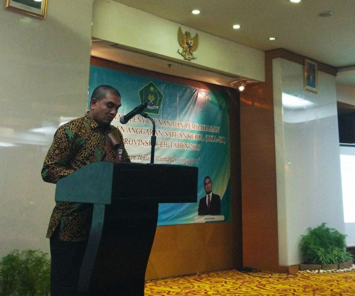 Ketua Panitia: RKA-SK 2019 Untuk Singkronisasi dan Pembahasan Program Prioritas