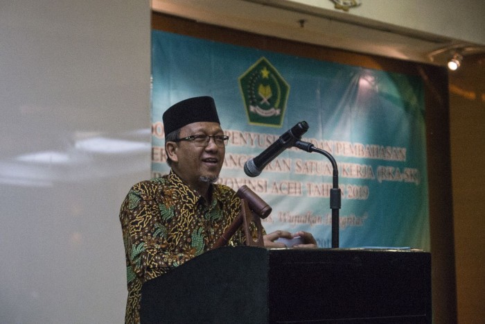 Kemenag Aceh Bahas Program Kerja dan Penyusunan Anggaran 2019 