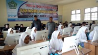 Kasi Penmad Tinjau Pelaksanaan UAMBN-BK
