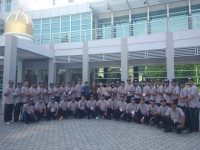 Sapa Satpam, Kakanwil Pesan untuk Peka Terhadap Lingkungan