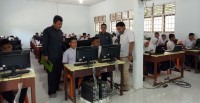 Kanwil Kemenag Aceh Lakukan Monev Pelaksanaan UAMBN-BK di Bireuen