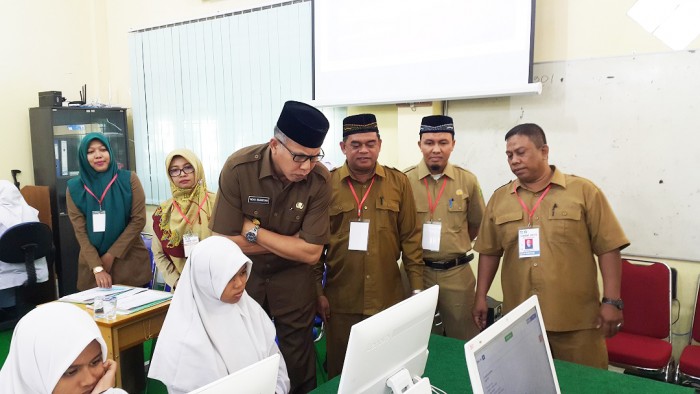 Kunjungan Wagub Kejutkan Panitia UNBK