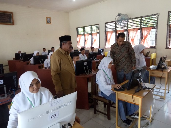 Kakankemenag: UN-BK Madarasah Aliyah Nagan Raya Tertib dan Lancar