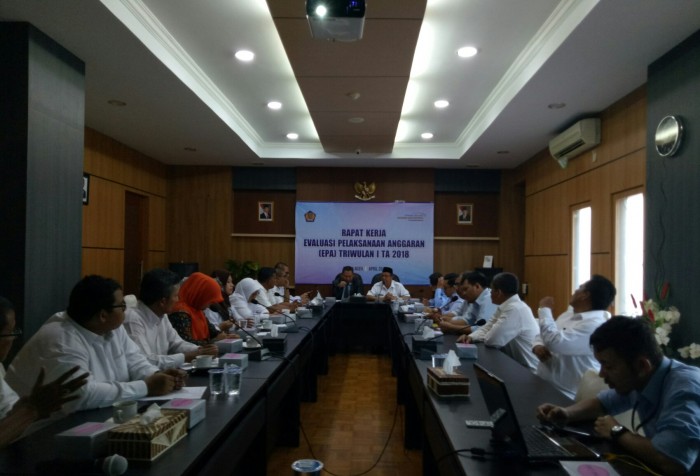 Kemenag Aceh dan Kanwil DJPb Gelar Raker Evaluasi Pelaksanaan Anggaran Triwulan I Tahun 2018