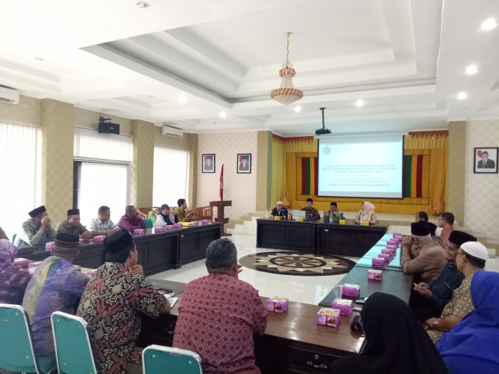Kakanwil Buka Sosialisasi Implementasi UU Jaminan Produk Halal