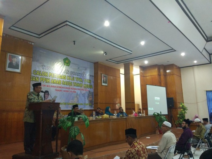 99 Calon Petugas Haji 2018 Ikut Tes CAT dan Ujian Praktik