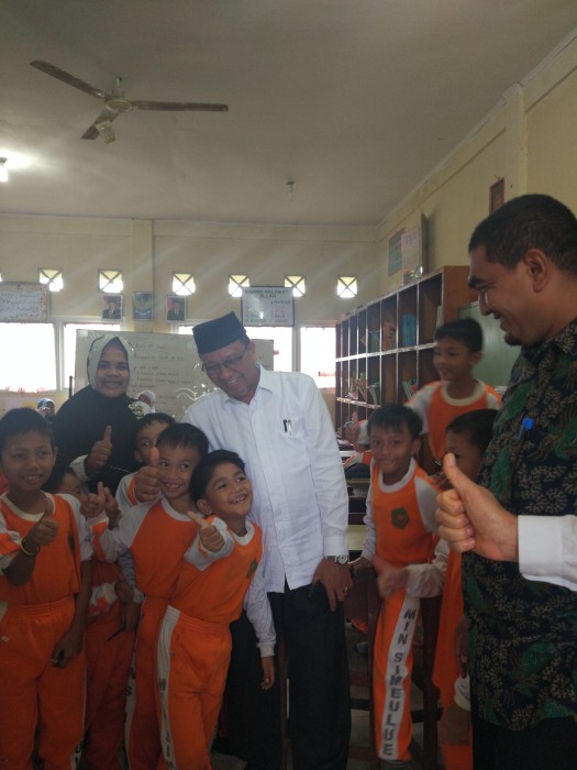 Kakanwil Tinjau UN tingkat MTs di Simeulue 