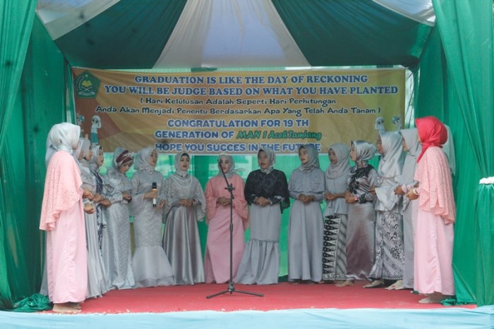MAN I Aceh Tamiang Lepas 89 Orang Siswa