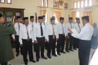 11 Penghulu Fungsional Dilantik di Kankemenag Aceh Utara