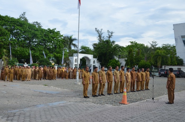 Kabid PHU Pembina Apel, Bidang dan Subbag Lapor Kehadiran Karyawan