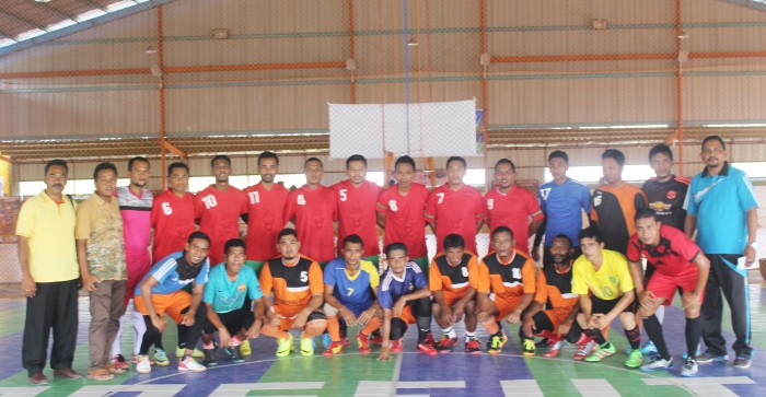 Persiapan Menjelang Porseni, Tim Kankemenag Aceh Utara uji coba dengan Kankemenag Bireuen