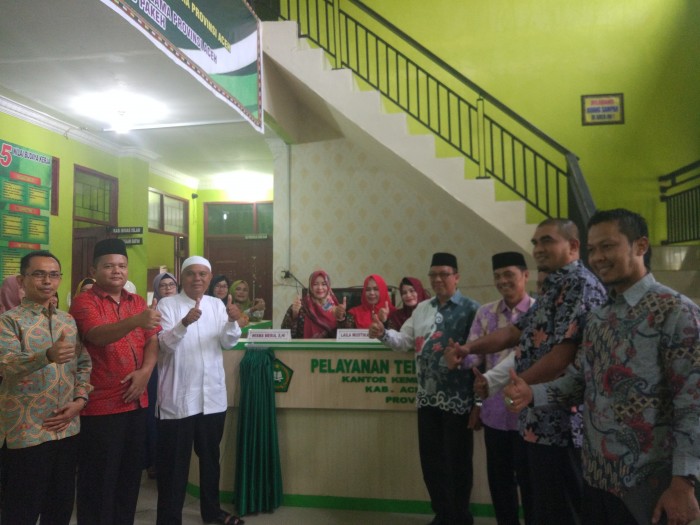 Kakanwil Resmikan PTSP Kementerian Agama Kabupaten/Kota ke VII 