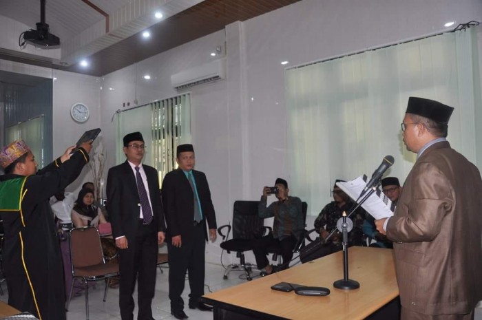 Kakankemenag Abdya Lantik Tajri Bin Yakub, S.Hi, M.Si dan T. Faisal, S.Th 