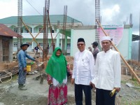 Selesai Hari Santri, Kakanwil Tinjau Pembangunan Dayah Darul Muta'allimin 
